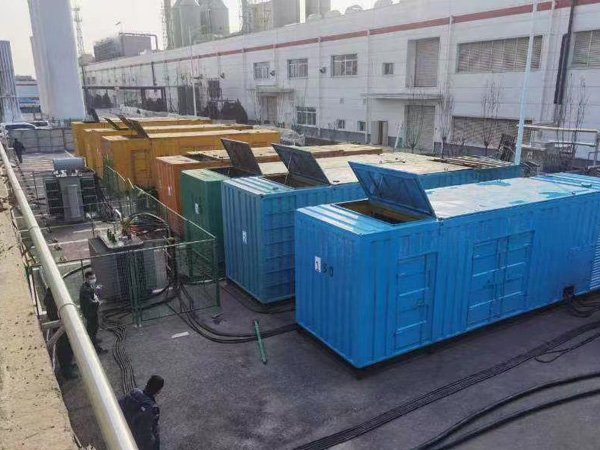 鄂州柴油发电机出租案例展示